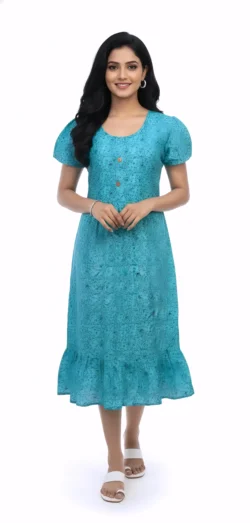 KNEE LENGTH FROCK NIGHTY