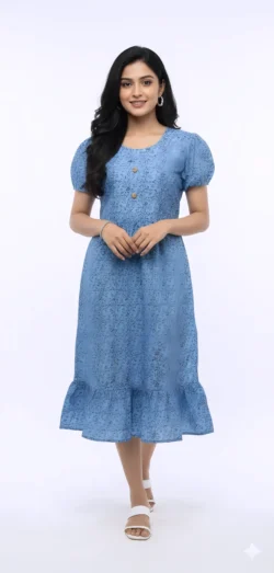 KNEE LENGTH FROCK NIGHTY