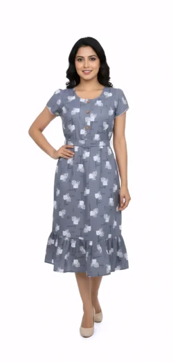 KNEE LENGTH FROCK NIGHTY