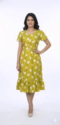 KNEE LENGTH FROCK NIGHTY