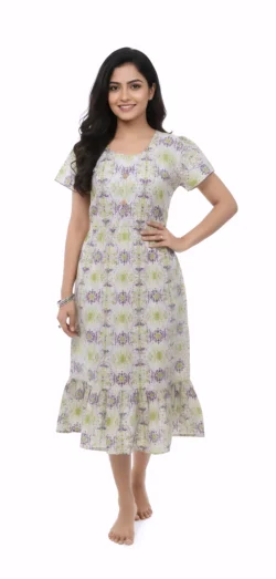 KNEE LENGTH FROCK NIGHTY