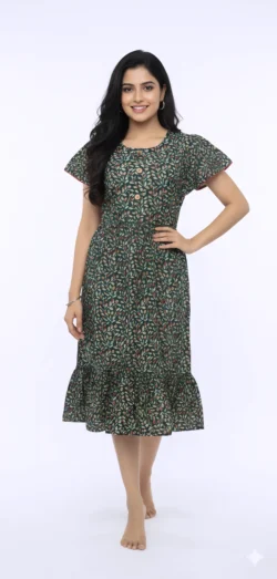 KNEE LENGTH FROCK NIGHTY