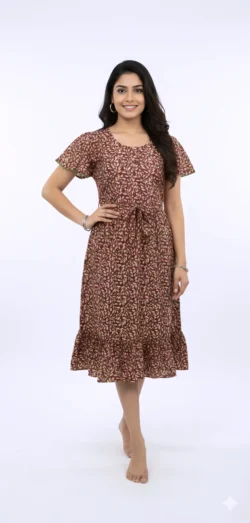 KNEE LENGTH FROCK NIGHTY