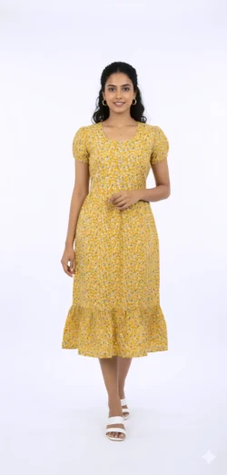 KNEE LENGTH FROCK NIGHTY