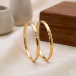 Kids Unpolished Panchaloha  Bangle KP05