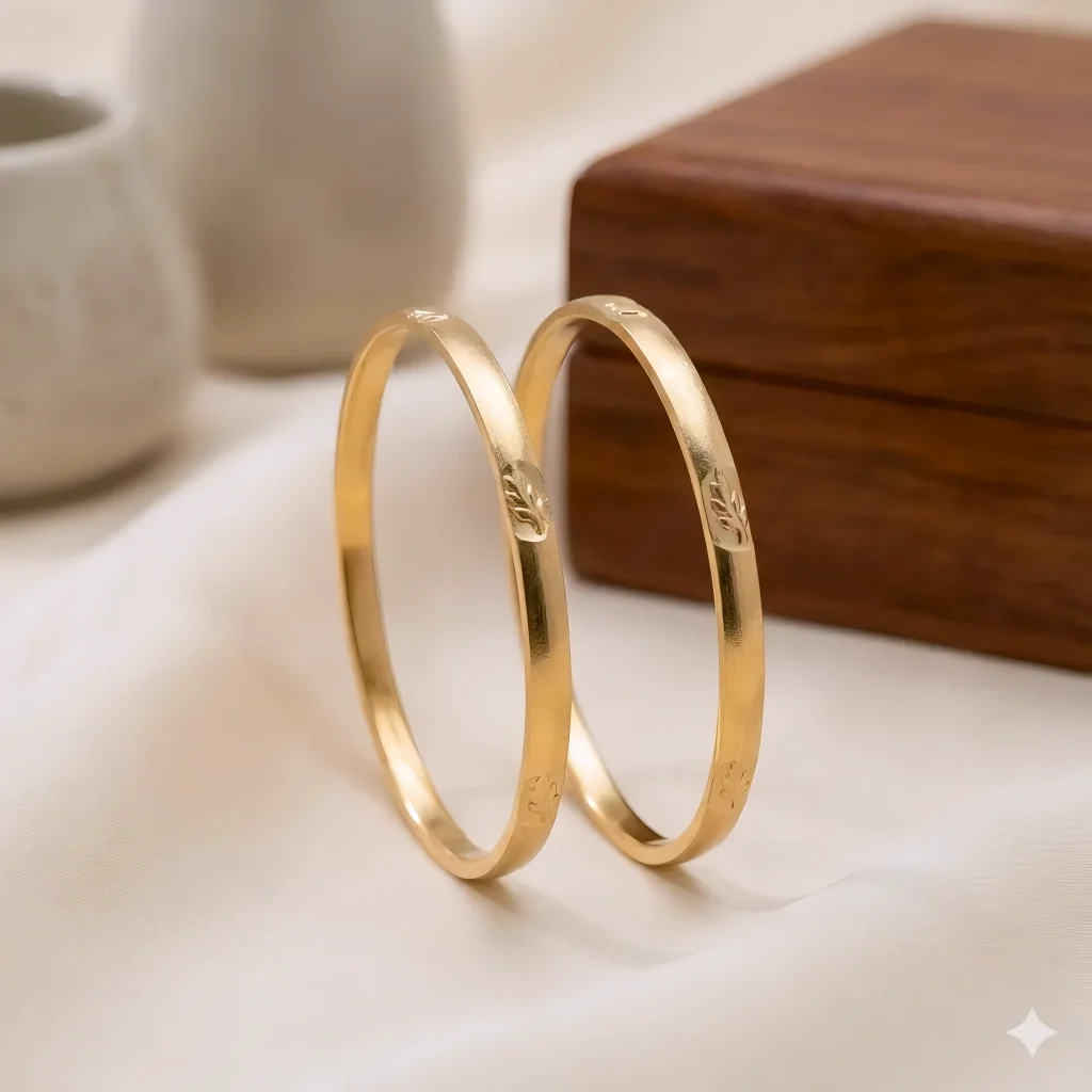 Kids Unpolished Panchaloha Bangle KP05