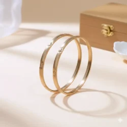 Kids Unpolished Panchaloha Bangle KP01