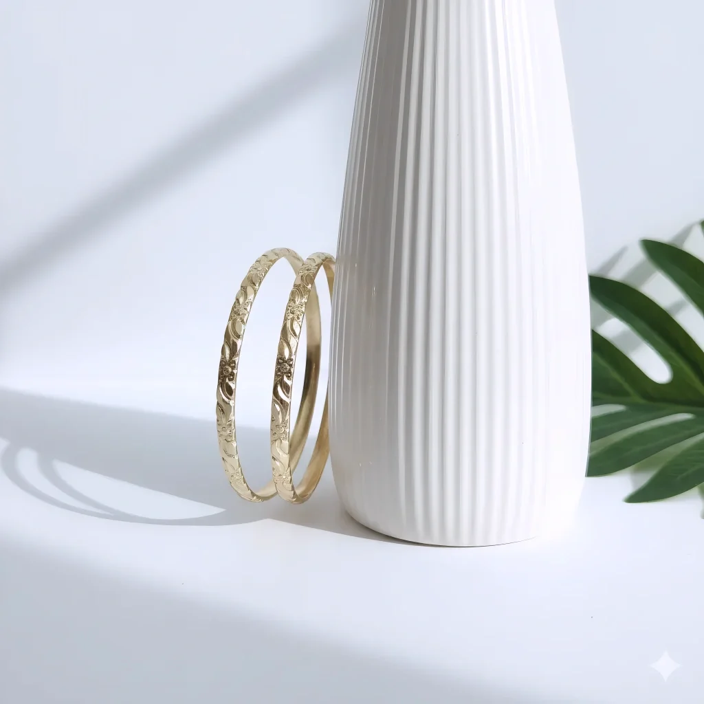 Unpolished Panchaloha Bangle -BG112