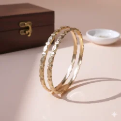Unpolished Panchaloha Bangle -BG107