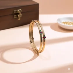 Unpolished Panchaloha Bangle -BG118