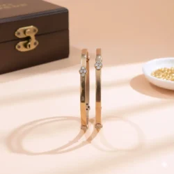 Unpolished Panchaloha Bangle -BG117