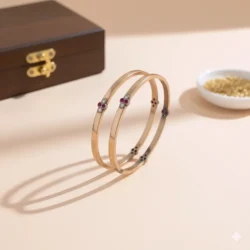 Unpolished Panchaloha Bangle -BG116