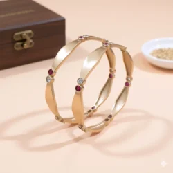 Unpolished Panchaloha Bangle -BG122