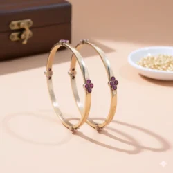 Unpolished Panchaloha Bangle -BG121