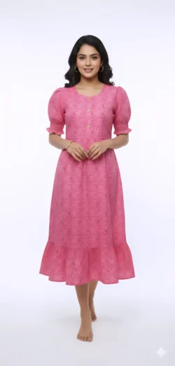 KNEE LENGTH FROCK NIGHTY