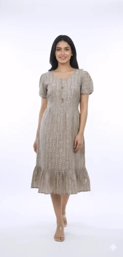 KNEE LENGTH FROCK NIGHTY