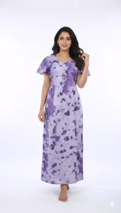 BATIQ FROCK NIGHTY - XXL (FREE SIZE)