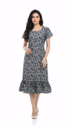 KNEE LENGTH FROCK NIGHTY