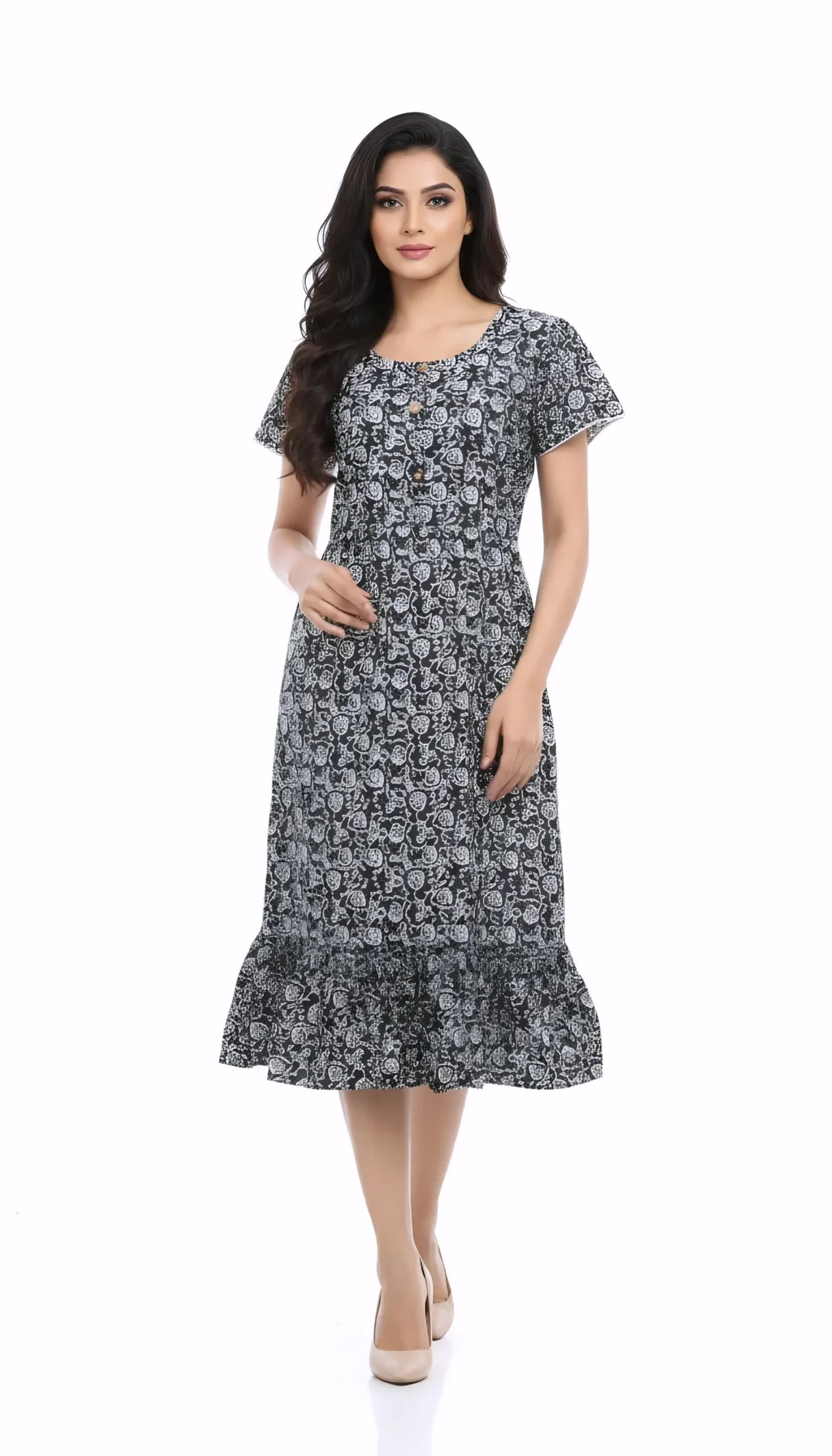 KNEE LENGTH FROCK NIGHTY