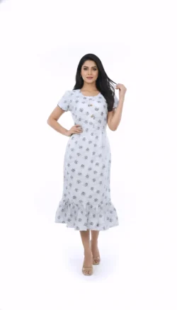 KNEE LENGTH FROCK NIGHTY