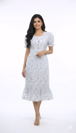 KNEE LENGTH FROCK NIGHTY