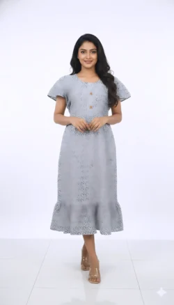 KNEE LENGTH FROCK NIGHTY