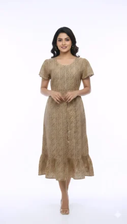 KNEE LENGTH FROCK NIGHTY