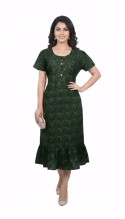 KNEE LENGTH FROCK NIGHTY