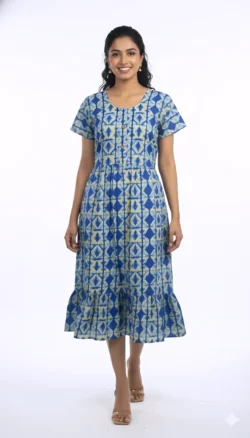 KNEE LENGTH FROCK NIGHTY