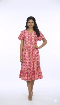 KNEE LENGTH FROCK NIGHTY