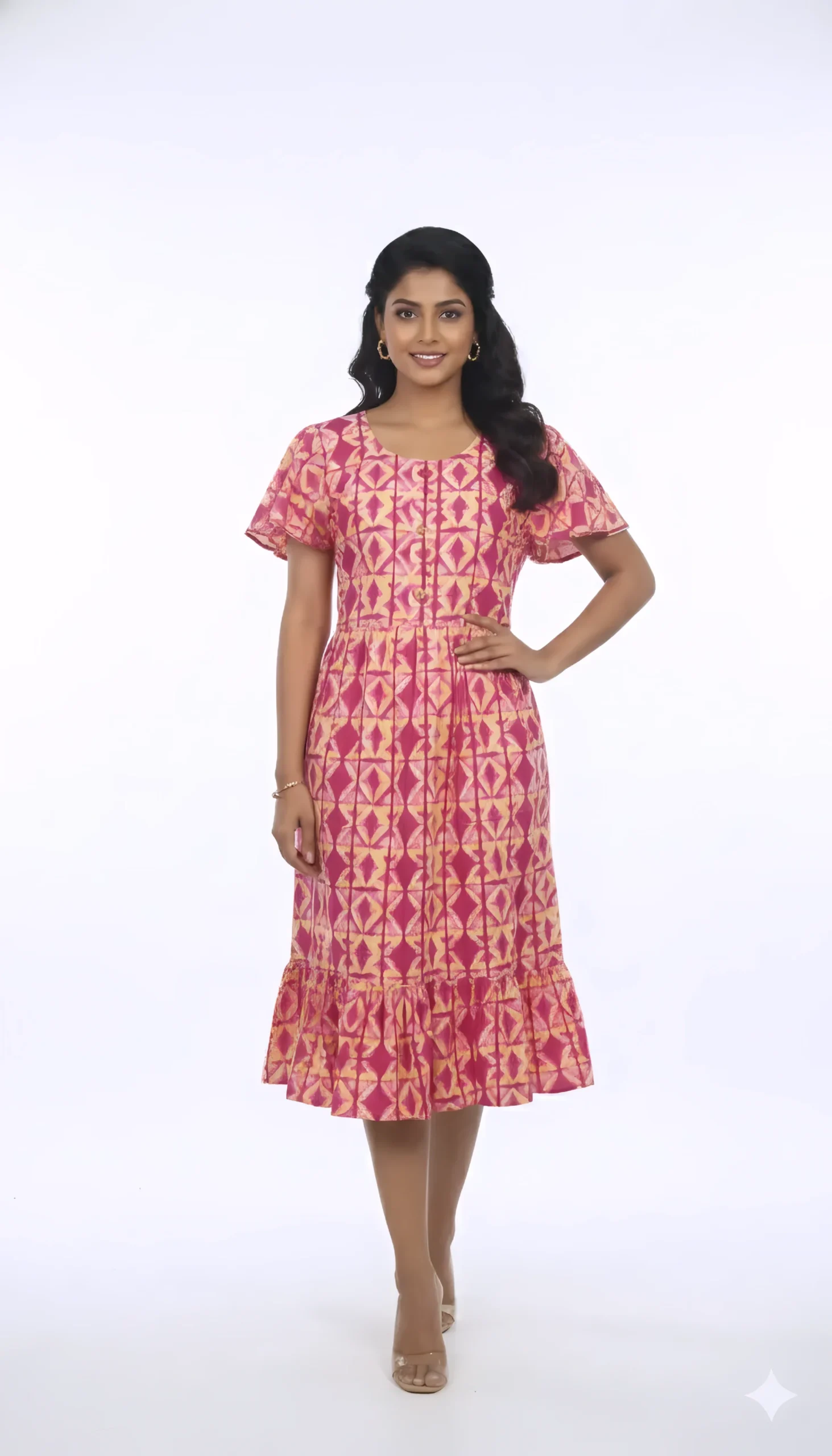 KNEE LENGTH FROCK NIGHTY