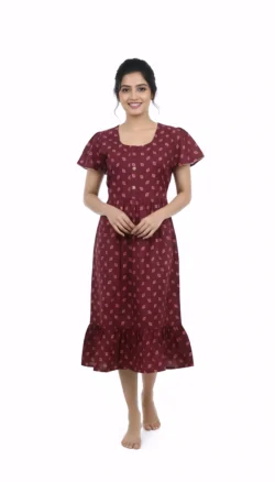 KNEE LENGTH FROCK NIGHTY