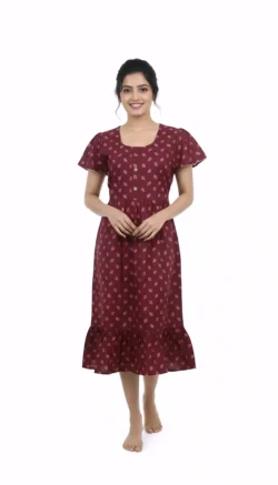 KNEE LENGTH FROCK NIGHTY