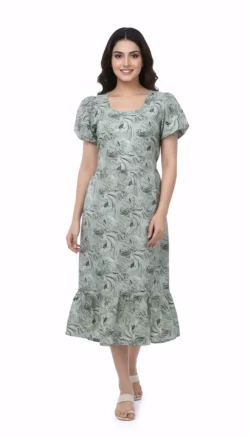 KNEE LENGTH FROCK NIGHTY