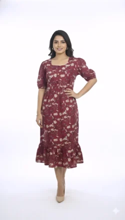 KNEE LENGTH FROCK NIGHTY