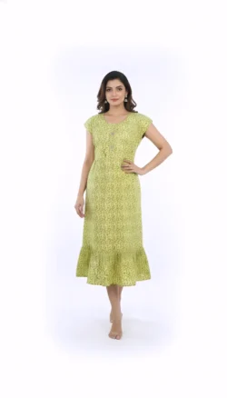 KNEE LENGTH FROCK NIGHTY