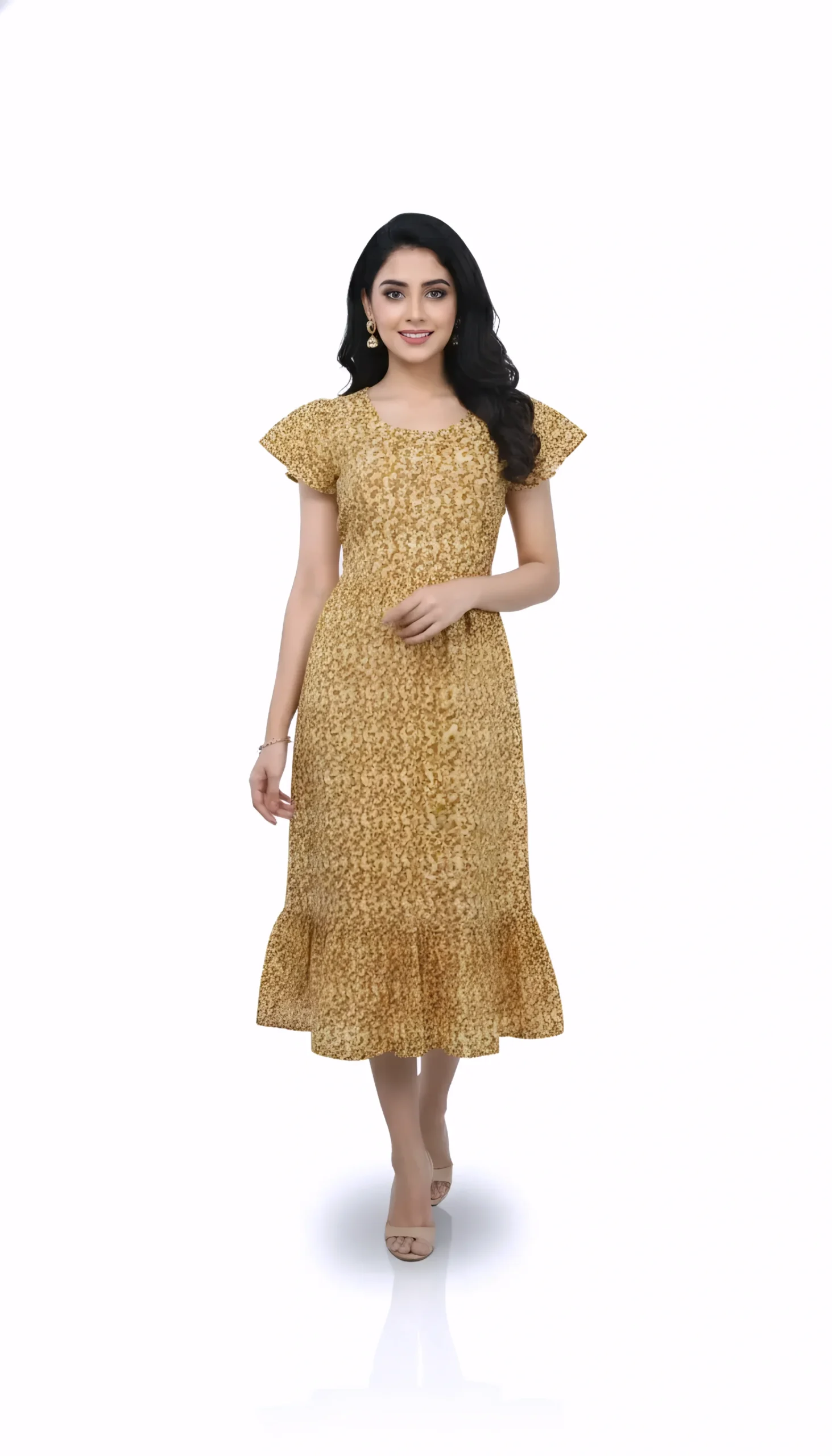 KNEE LENGTH FROCK NIGHTY