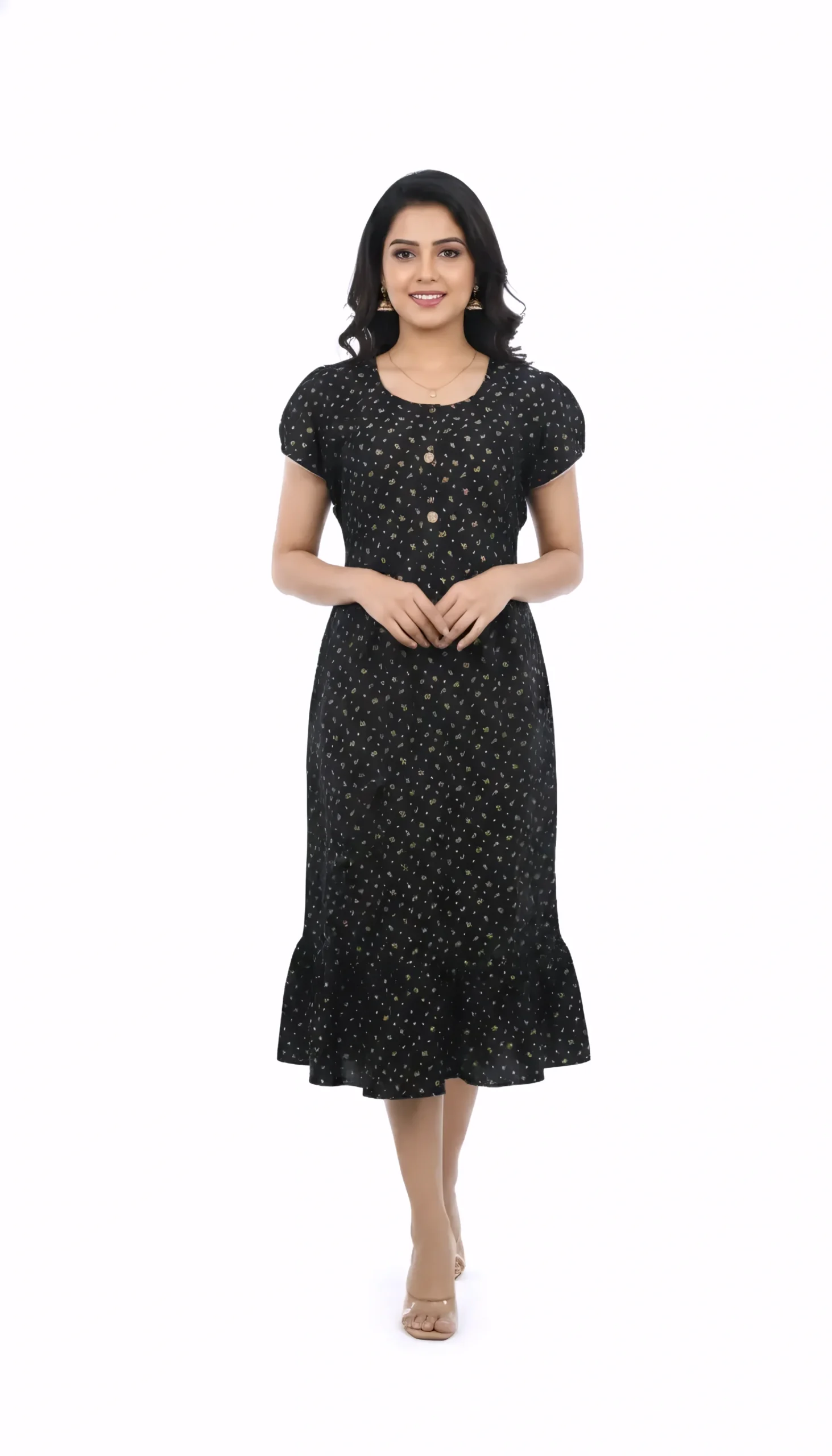 KNEE LENGTH FROCK NIGHTY