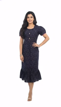 KNEE LENGTH FROCK NIGHTY