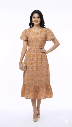 KNEE LENGTH FROCK NIGHTY