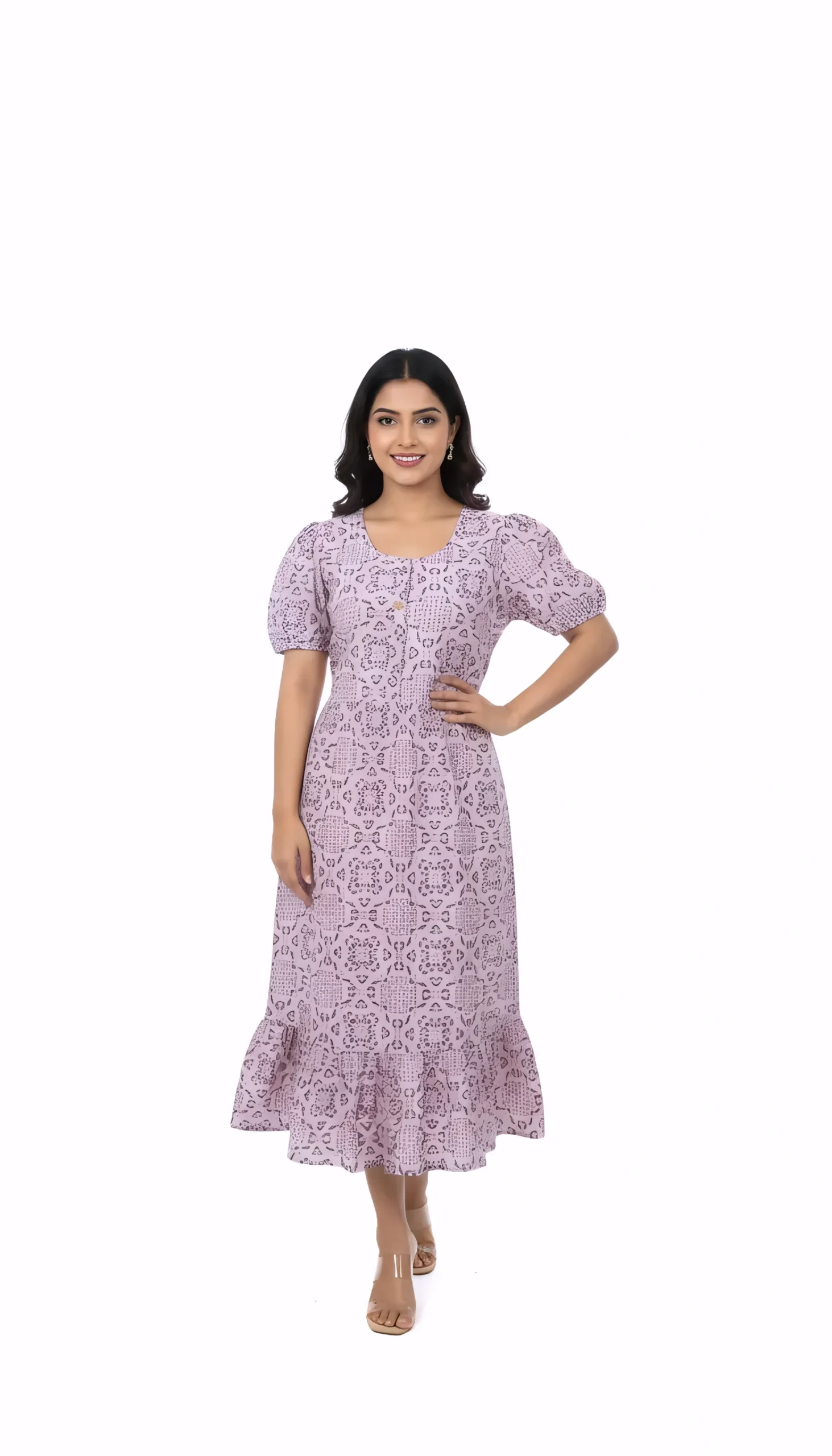 KNEE LENGTH FROCK NIGHTY