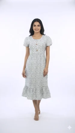 KNEE LENGTH FROCK NIGHTY