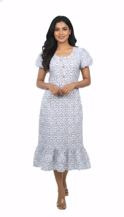 KNEE LENGTH FROCK NIGHTY