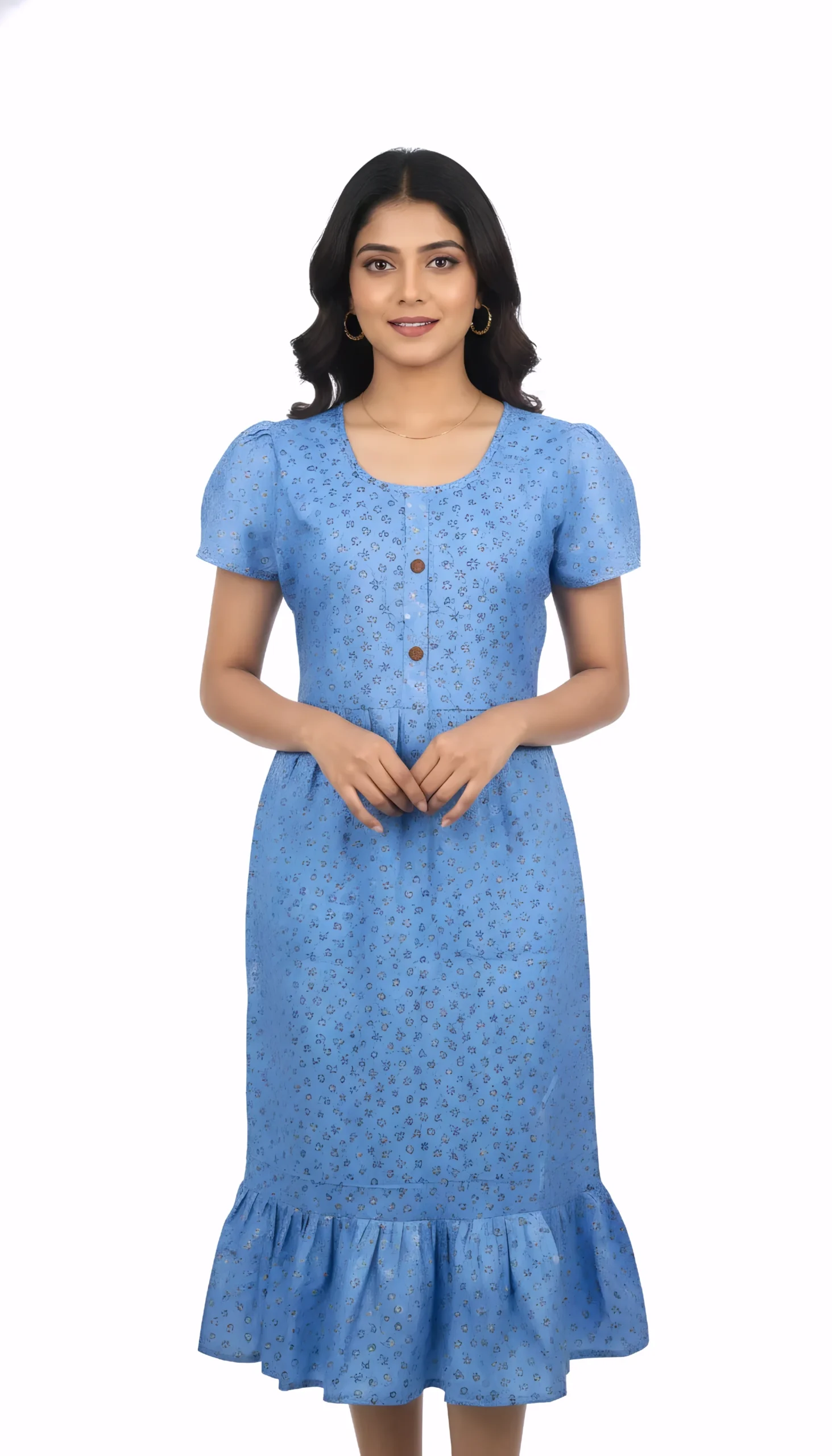 KNEE LENGTH FROCK NIGHTY