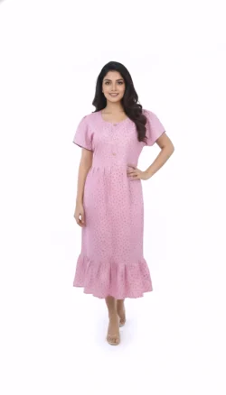 KNEE LENGTH FROCK NIGHTY