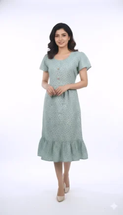 KNEE LENGTH FROCK NIGHTY