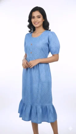 KNEE LENGTH FROCK NIGHTY