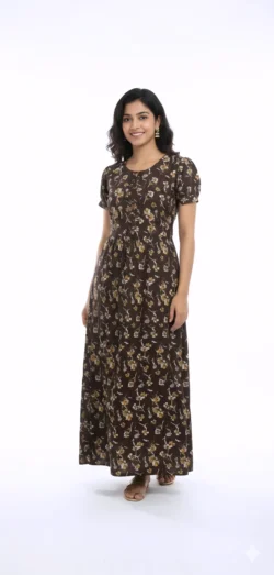 FROCK NIGHTY - XXL (FREE SIZE)