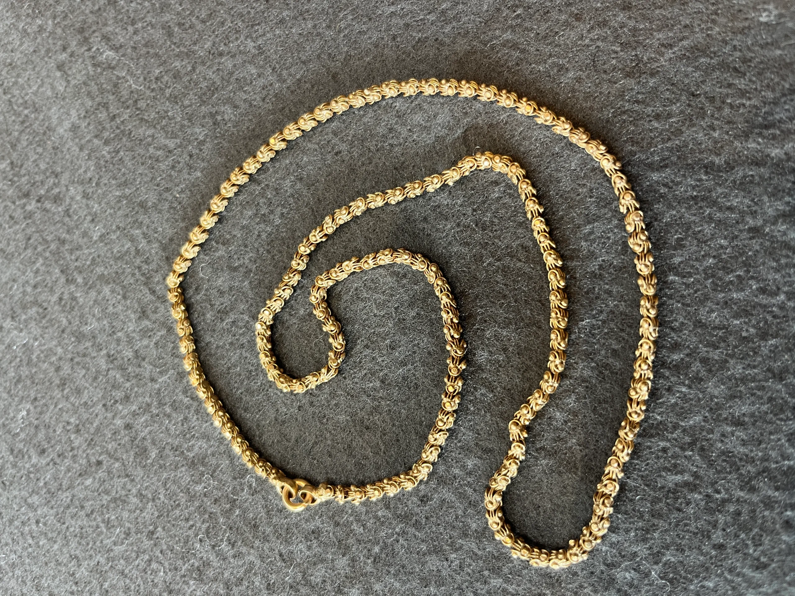 Thaali chains unpolished panchaloham 30inches TC7