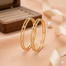 Kids Unpolished Panchaloha Bangle KP16